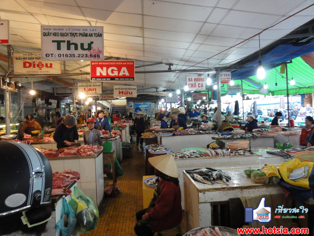 เที่ยวเวียดนาม เที่ยวดาลัด ตลาดเช้าเมืองดาลัด