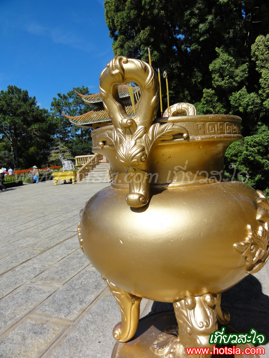 เที่ยวเวียดนาม เที่ยวดาลัด วัดพุทธในเมืองดาลัด