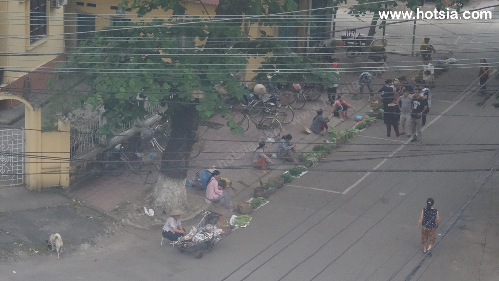 จังหวัดห่าซาง เวียดนาม ตลาดเช้าจังหวัดห่าซาง เวียดนาม