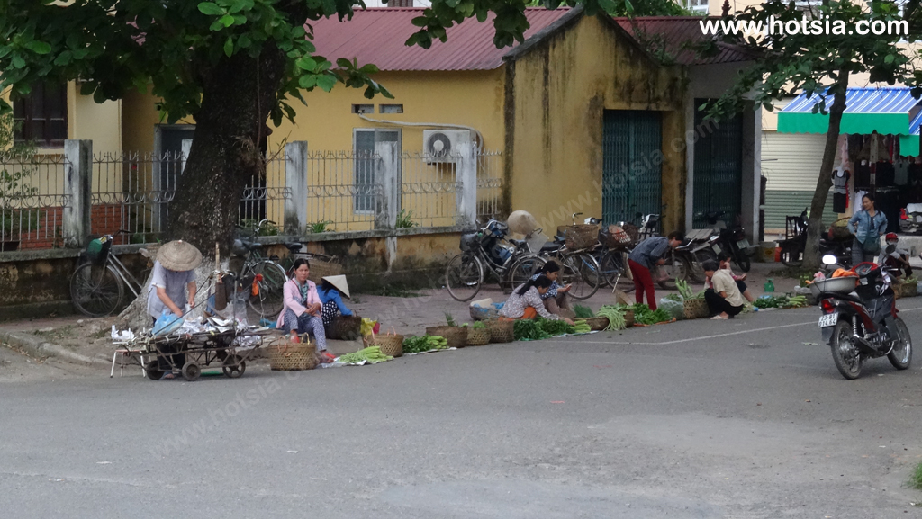 จังหวัดห่าซาง เวียดนาม ตลาดเช้าจังหวัดห่าซาง เวียดนาม