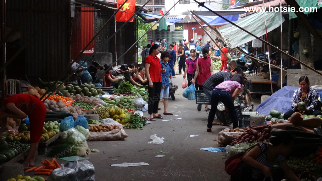 จังหวัดห่าซาง เวียดนาม ตลาดเช้าจังหวัดห่าซาง เวียดนาม