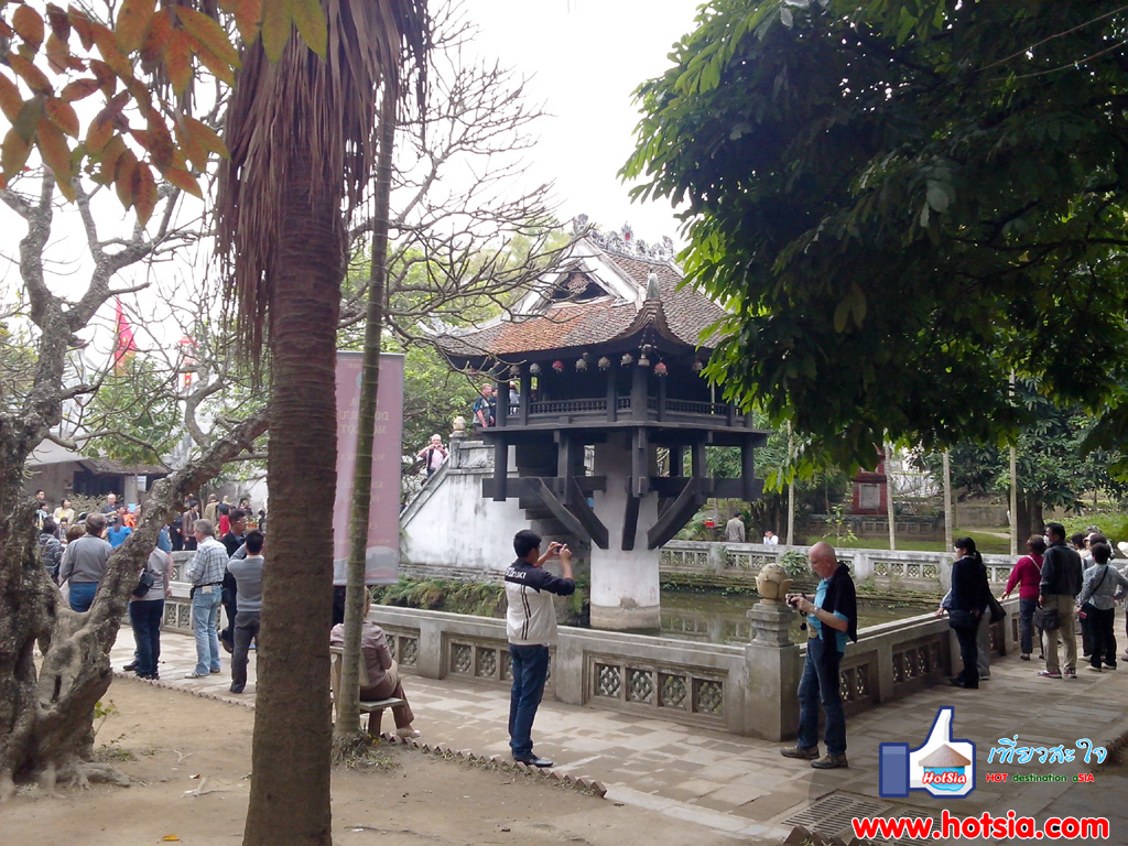 เที่ยวฮานอย เจดีย์เสาเดียว(One Pillar Pagoda)