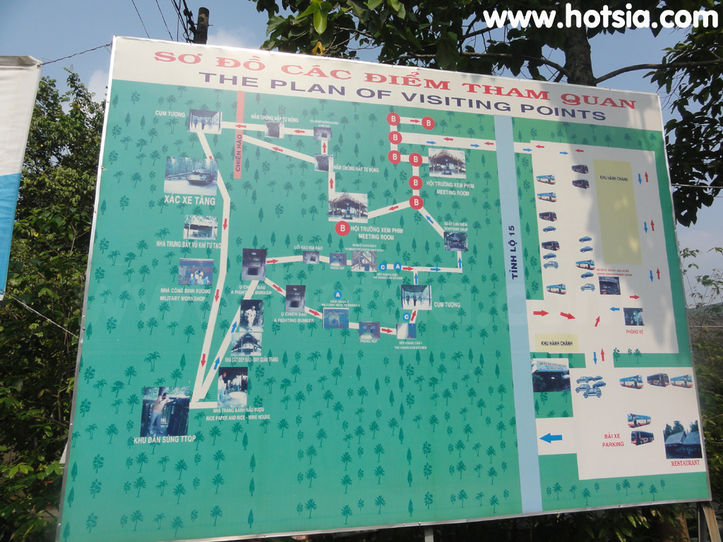 โฮจิมินห์ Ho Chi Minh อุโมงค์กู่จี