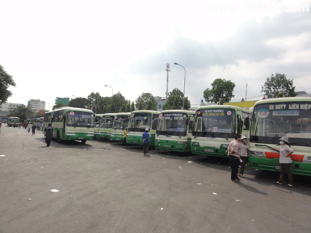 โฮจิมินห์ Ho Chi Minh สถานีขนส่งสายเหนือ