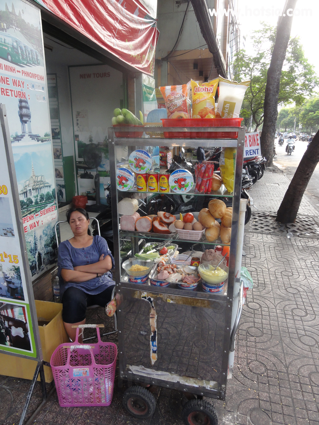 โฮจิมินห์ Ho Chi Minh ย่านฟามงู๋เหลา ย่านอาหารที่พัก(pham ngo lao)