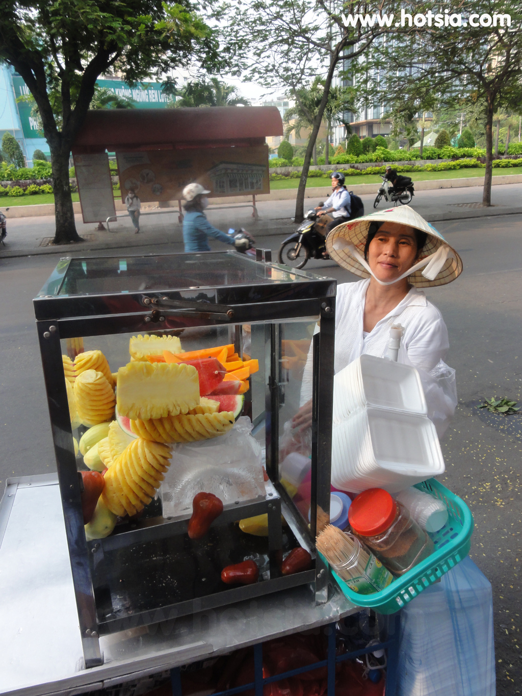 โฮจิมินห์ Ho Chi Minh ย่านฟามงู๋เหลา ย่านอาหารที่พัก(pham ngo lao)