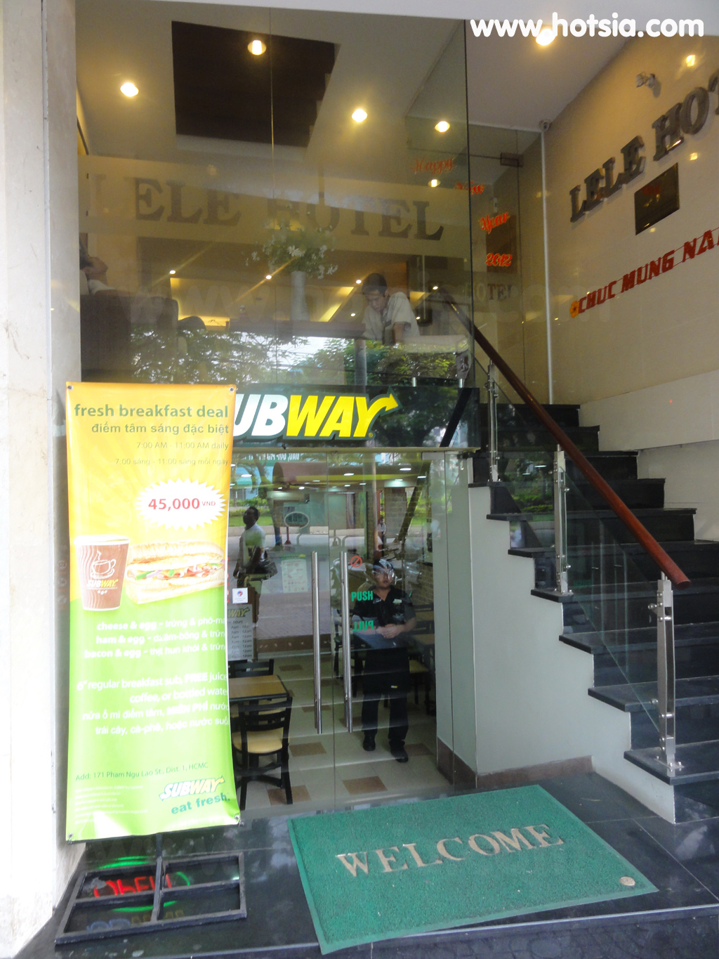 โฮจิมินห์ Ho Chi Minh ย่านฟามงู๋เหลา ย่านอาหารที่พัก(pham ngo lao)