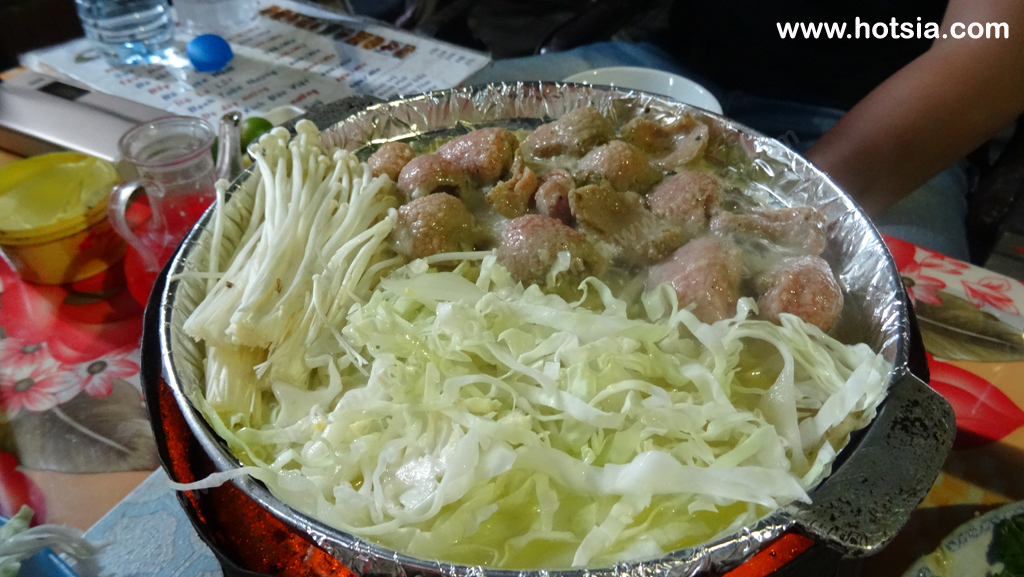 เวียดนาม จังหวัดนามดิ่ง เวียดนาม หมูกะทะเวียดนาม