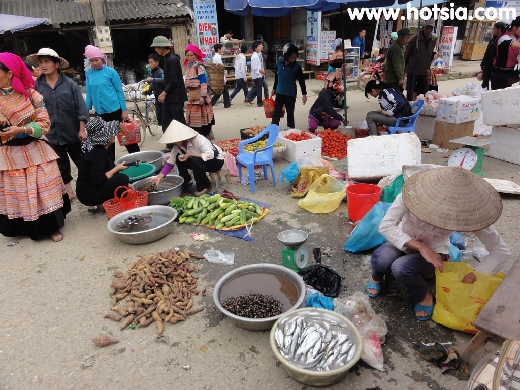 เที่ยวเวียดนาม เที่ยวซาปา ตลาดบัคห่า