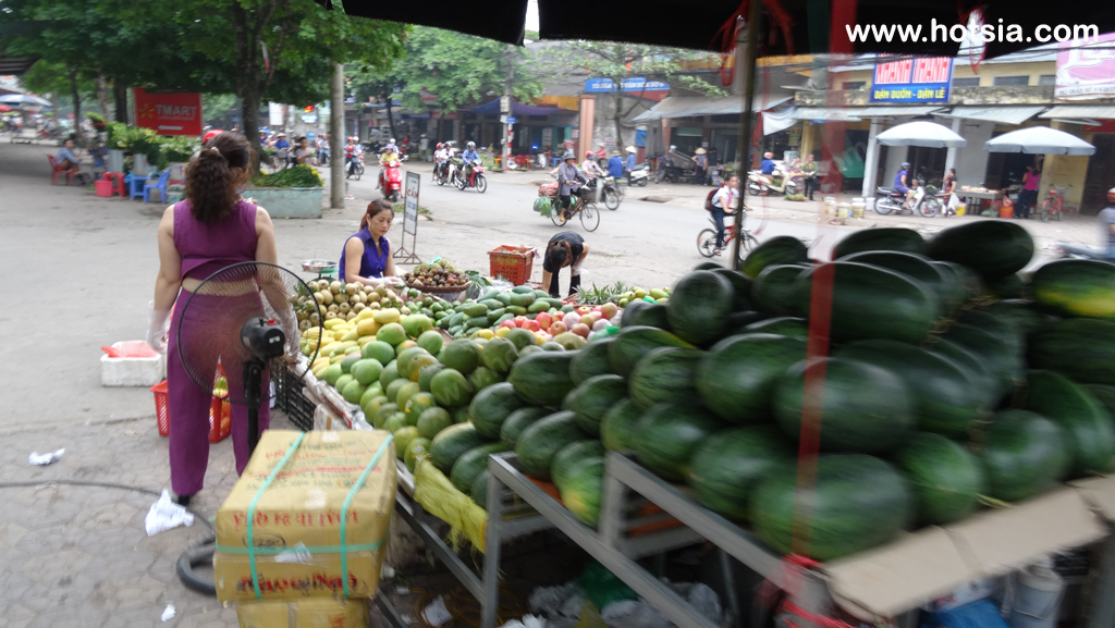 จังหวัดท้ายเงวียน เวียดนาม ตลาดเช้าจังหวัดท้ายเงวียน เวียดนาม