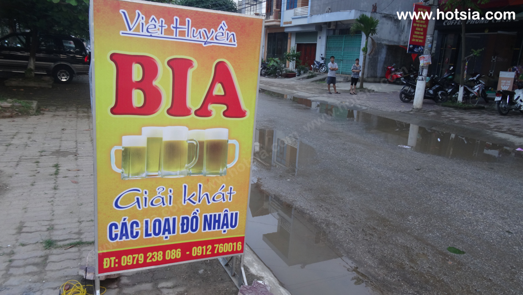 จังหวัดเตวียนกวาง เวียดนาม เบียร์สดเวียดนาม
