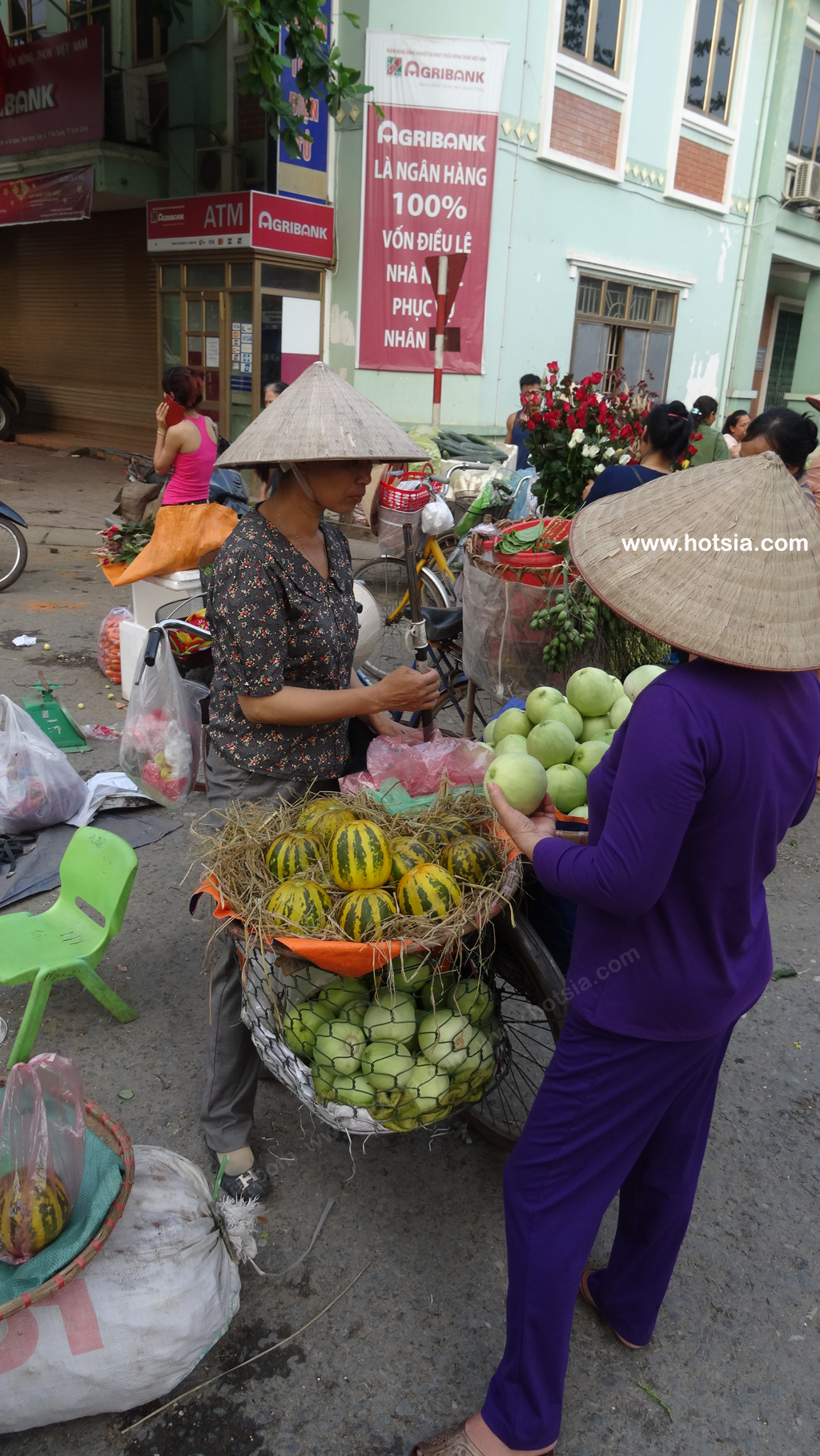 จังหวัดเตวียนกวาง เวียดนาม ตลาดเช้าจังหวัดเตวียนกวาง