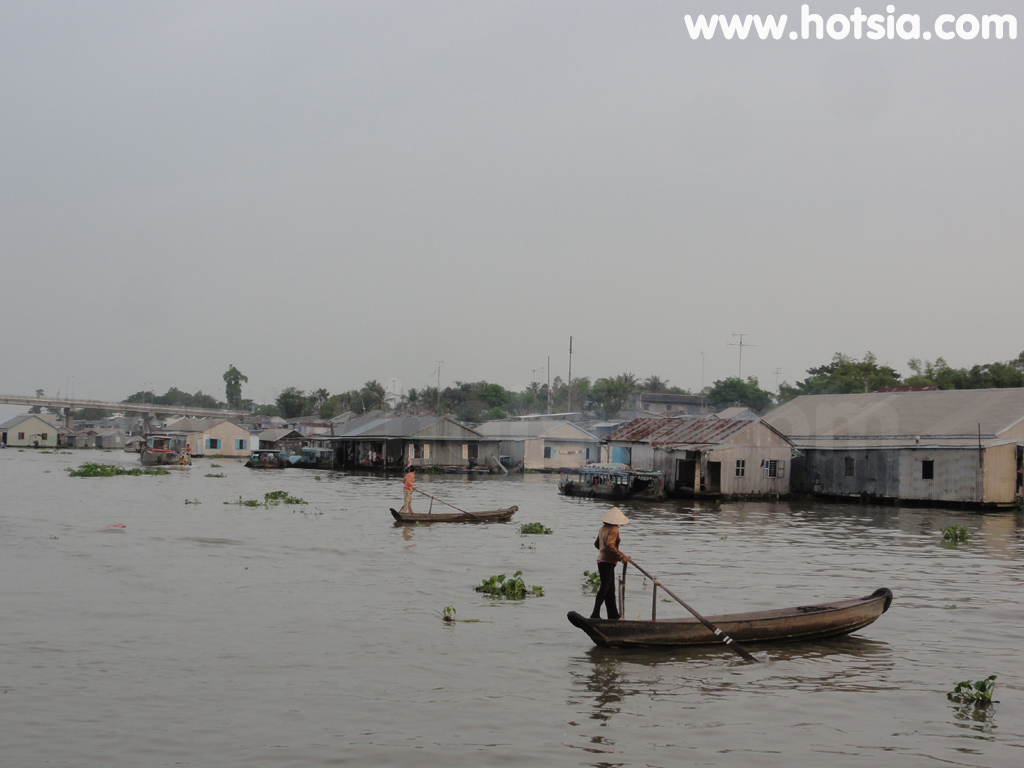 อันเกียง An Giang นั่งเรือจากเชาด็อกไปพนมเปญ(speed boat chau doc phnompenh)