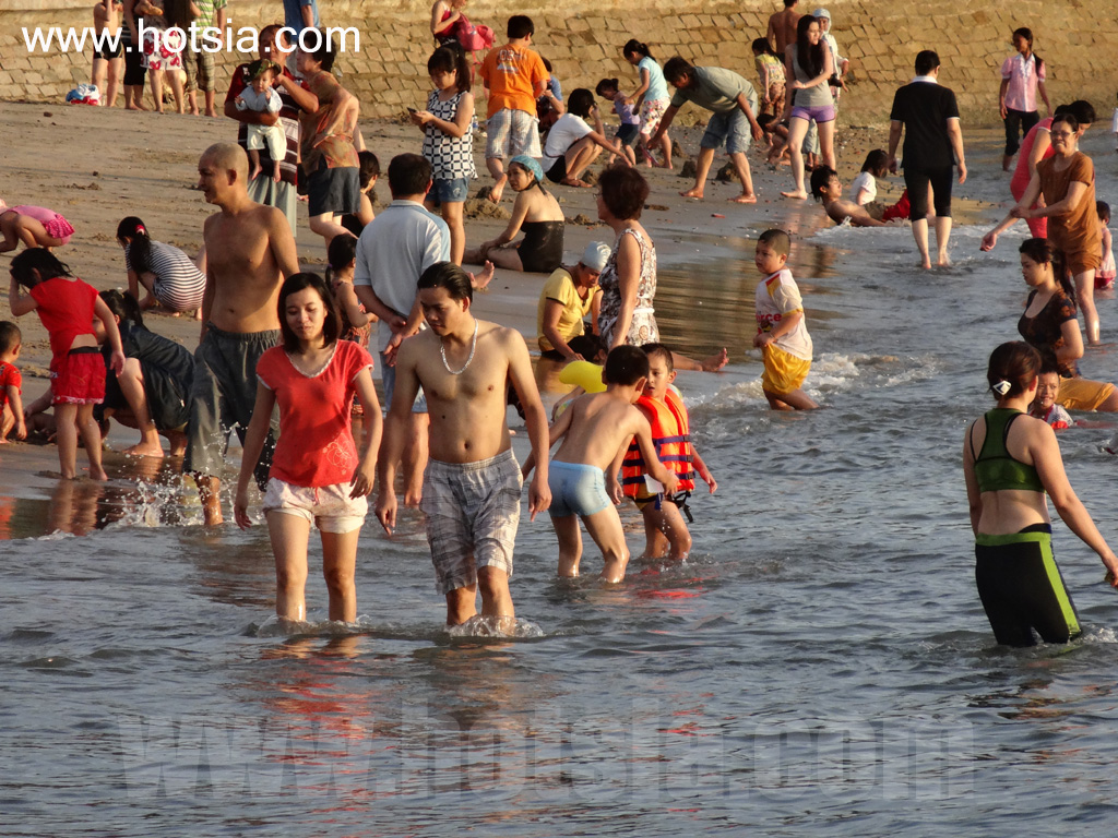 จังหวัดบ่าเสียะ-หวุงเต่า ชายหาดทะเลหวุงเต่าสวยมาก