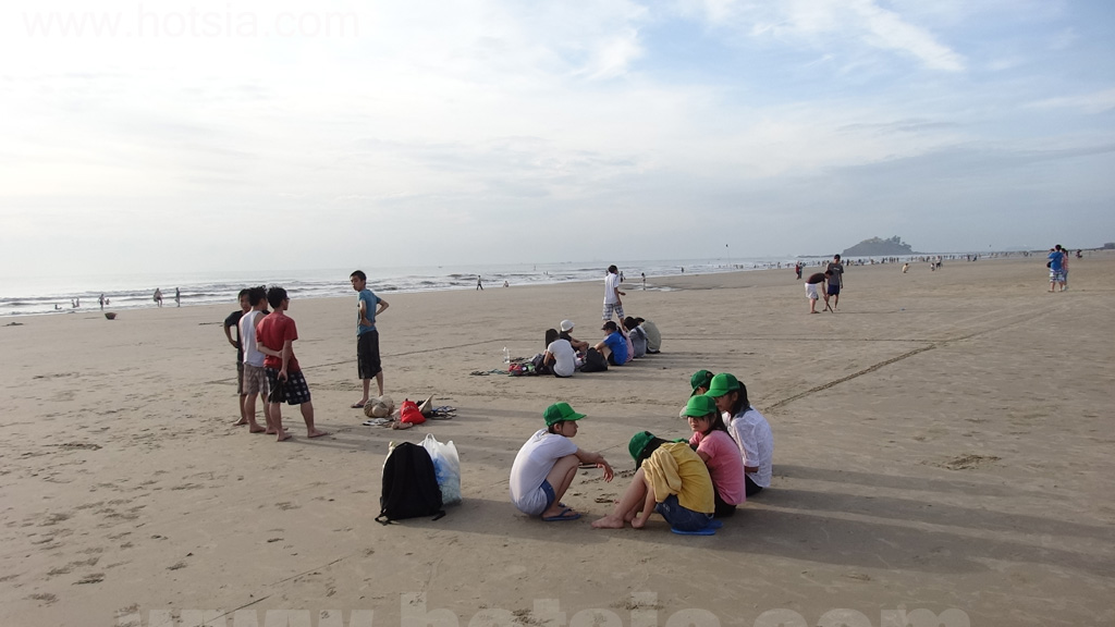 จังหวัดบ่าเสียะ-หวุงเต่า ชายหาดทะเลหวุงเต่าสวยมาก