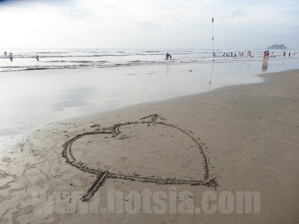 จังหวัดบ่าเสียะ-หวุงเต่า ชายหาดทะเลหวุงเต่าสวยมาก