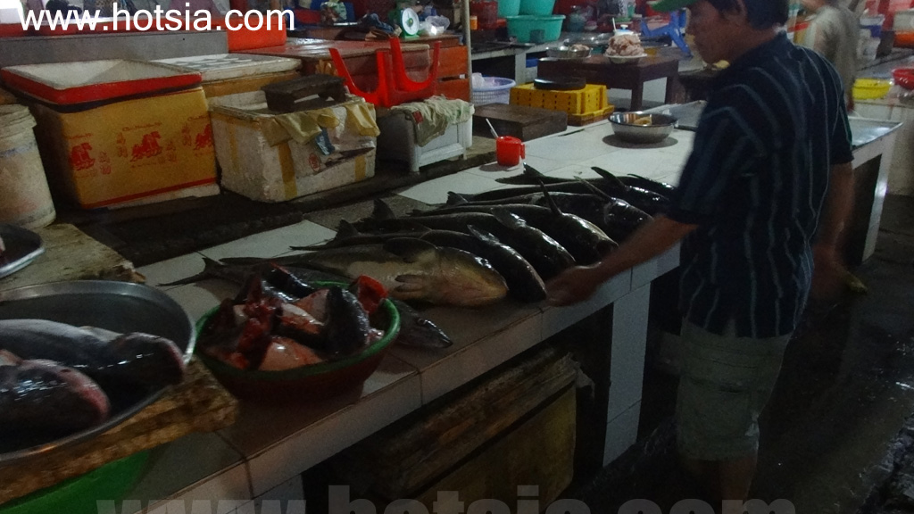 จังหวัดบ่าเสียะ-หวุงเต่า ตลาดเช้าหวุงเต่า