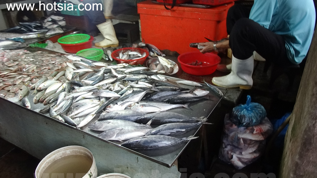 จังหวัดบ่าเสียะ-หวุงเต่า ตลาดเช้าหวุงเต่า