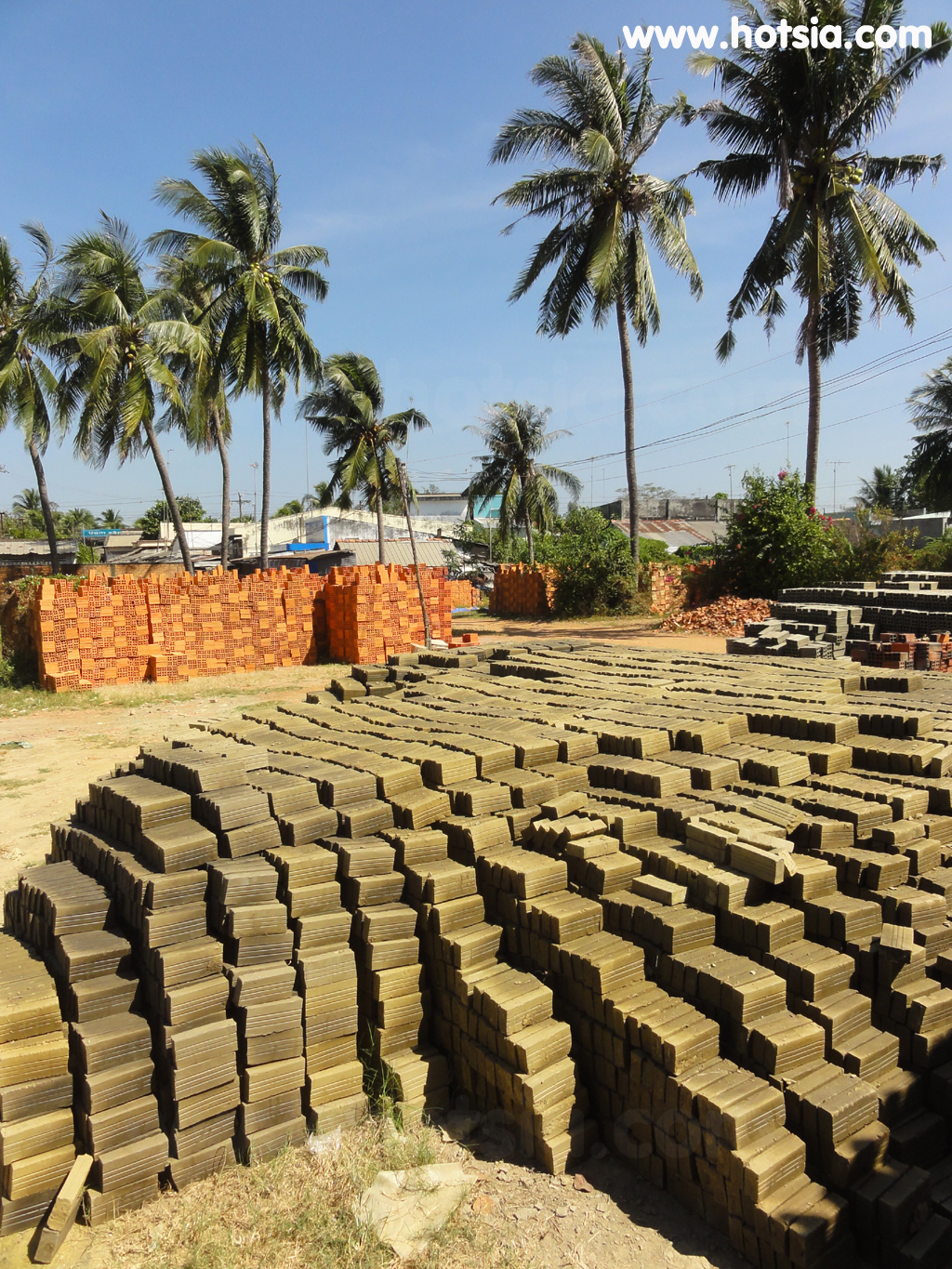 เบ๋นแจ Ben Tre เตาเผาอิฐเบ๋นแจ(Ben tre Brick kiln)