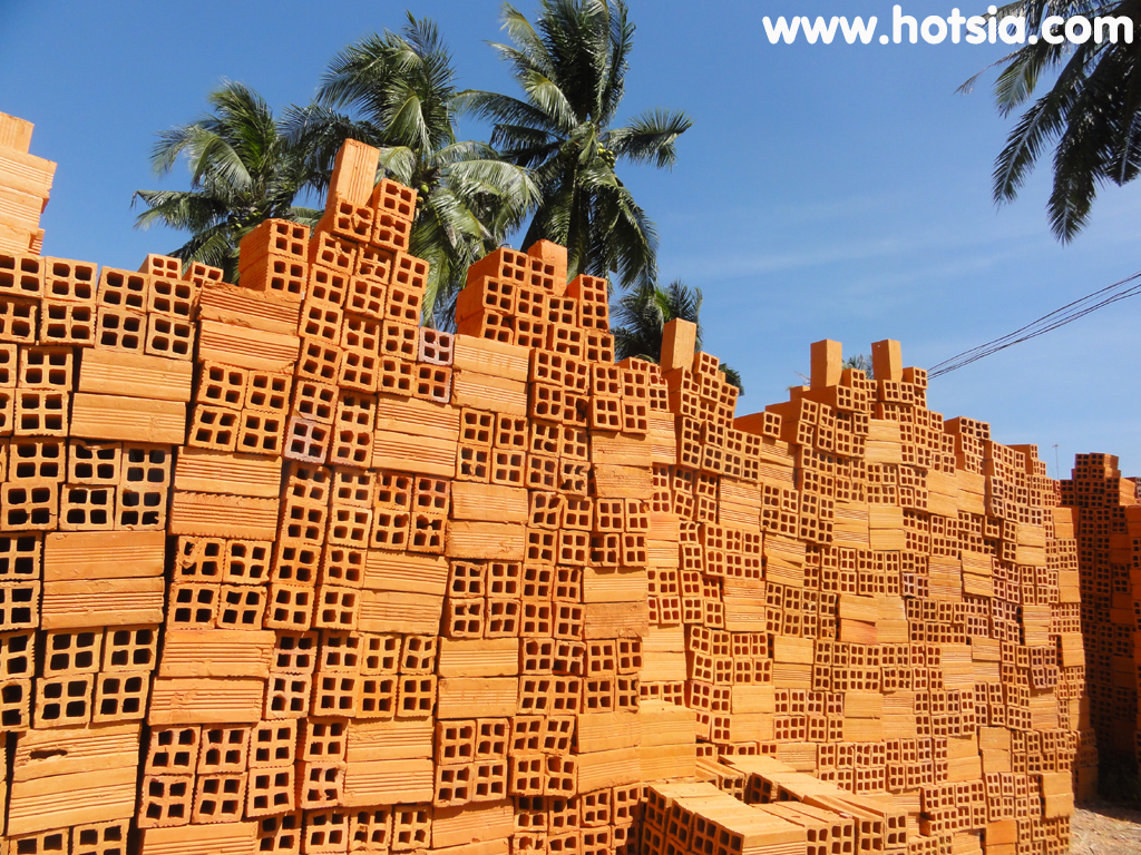 เบ๋นแจ Ben Tre เตาเผาอิฐเบ๋นแจ(Ben tre Brick kiln)