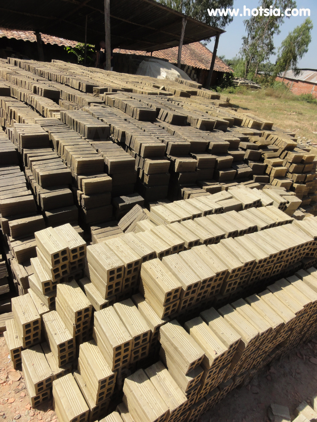เบ๋นแจ Ben Tre เตาเผาอิฐเบ๋นแจ(Ben tre Brick kiln)