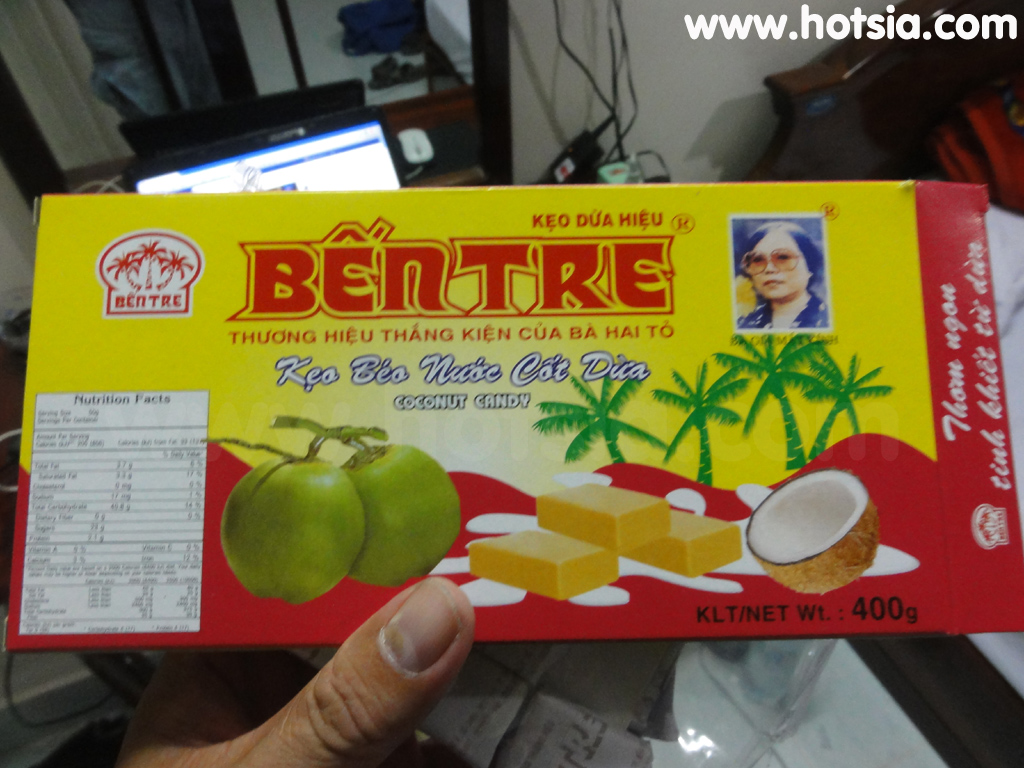 เบ๋นแจ Ben Tre ลูกอมมะพร้าวเบ๋นแจ(Ben tre candy)