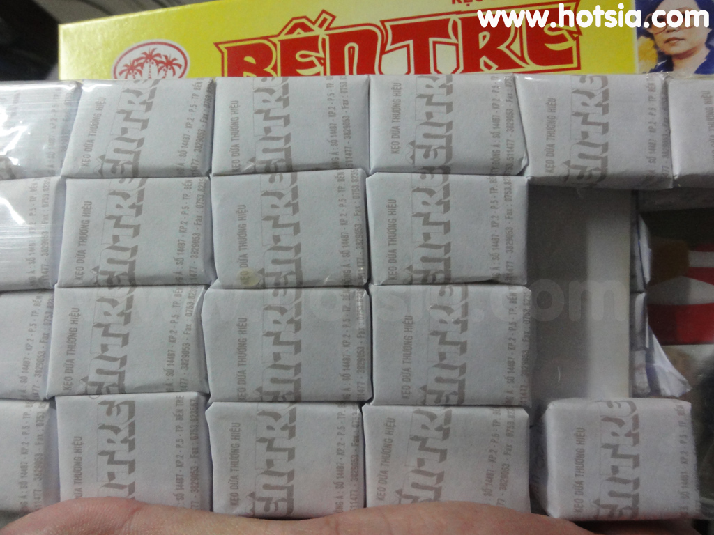 เบ๋นแจ Ben Tre ลูกอมมะพร้าวเบ๋นแจ(Ben tre candy)