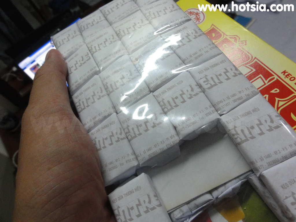 เบ๋นแจ Ben Tre ลูกอมมะพร้าวเบ๋นแจ(Ben tre candy)