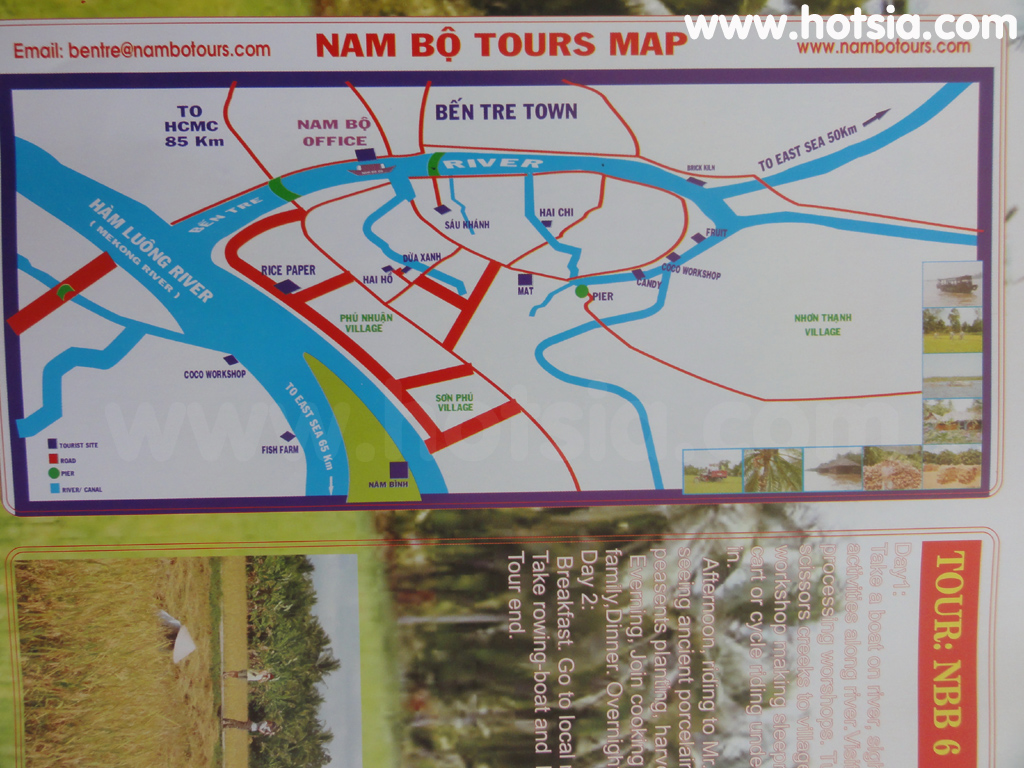 เบ๋นแจ Ben Tre ทัวร์เที่ยวสวนมะพร้าวเบ๋นแจ(Ben tre tour)