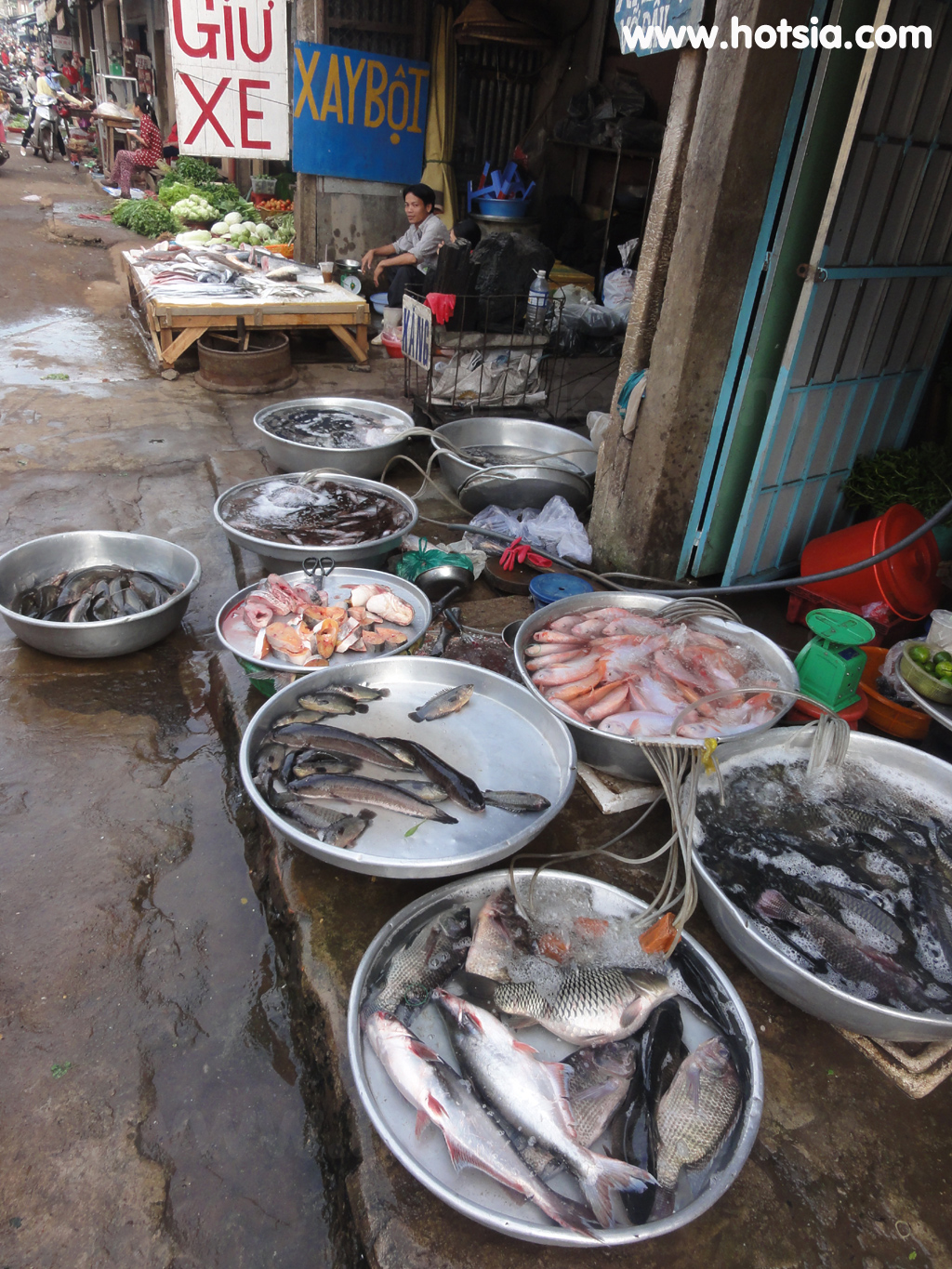 บิ่ญฟวก Binh Phuoc ตลาดเมืองดองซอย(Dong xoai market)