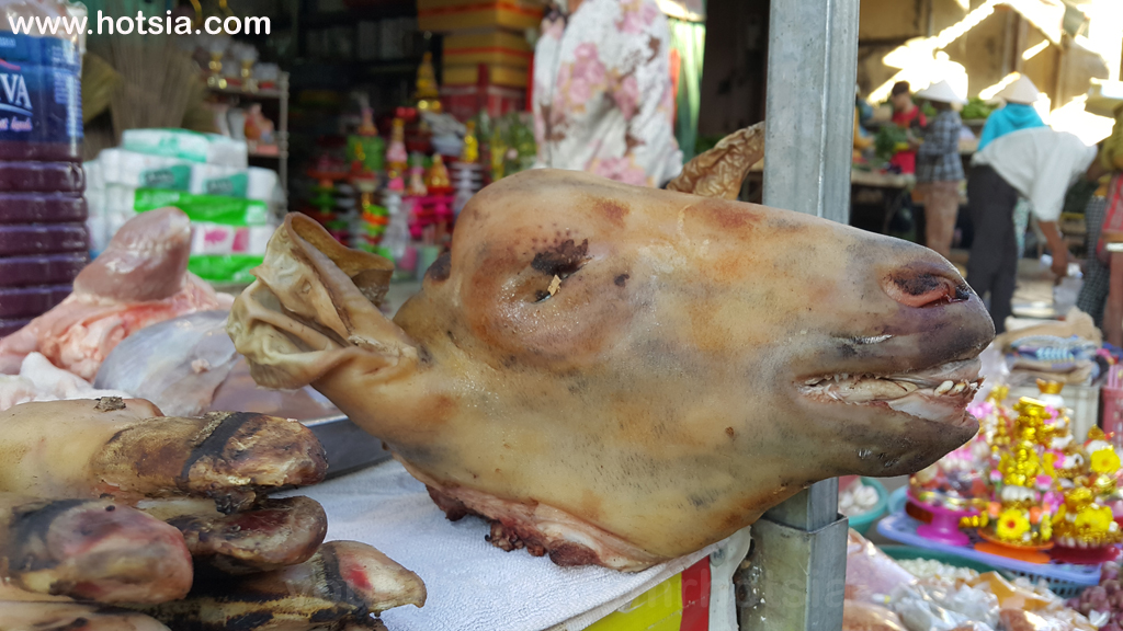 เมืองด่งซอย(Dong Xoai) จังหวัดบิ่ญเฟือก(Binh Phuoc) ตลาดเช้าด่งซอย(Dong Xoai morning market 2016)