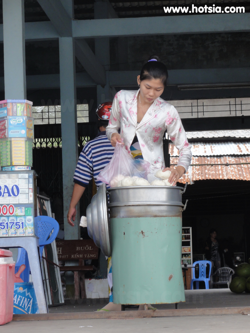 จังหวัดกาเมา(Ca Mau) เรือกาเมาไปดัทมุ๋ย (Boat from Ca Mau to Dat Mui)