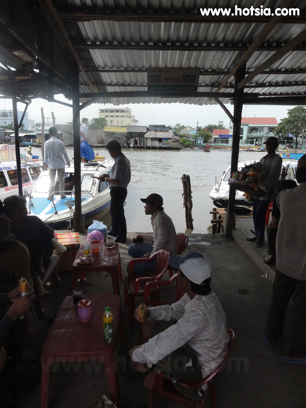 จังหวัดก่าเมา (Ca Mau) ท่าเรือโดยสารจังวัดกาเมา (Ca Mau)