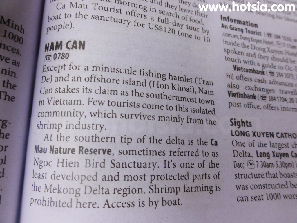 จังหวัดก่าเมา (Ca Mau) ท่าเรือโดยสารจังวัดกาเมา (Ca Mau)