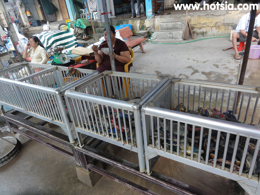 จังหวัดก่าเมา(Ca Mau vietnam) ตลาดกาเมา
