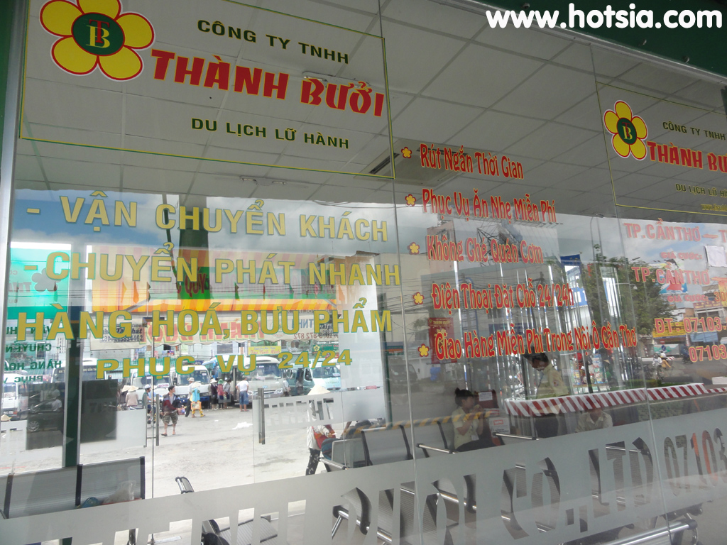 จังหวัดคันโถ (เกิ่มเทอ Can Tho) สถานีขนส่งเมืองเกิ่นเทอ (คันโถ)