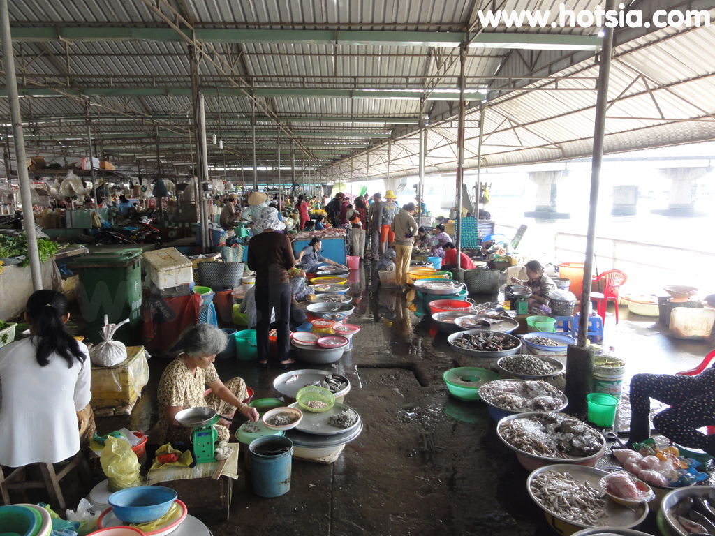 จังหวัดคันโถ (เกิ่มเทอ Can Tho) ตลาดเมืองเกิ่นเทอ (คันโถ)