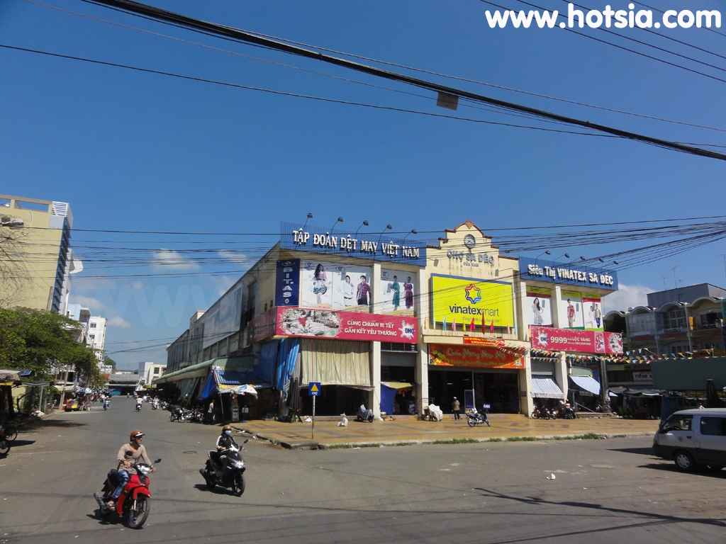 ด่งทัป Dong Thap เมืองซาเด๊ก ขนส่งซาเด๊ก