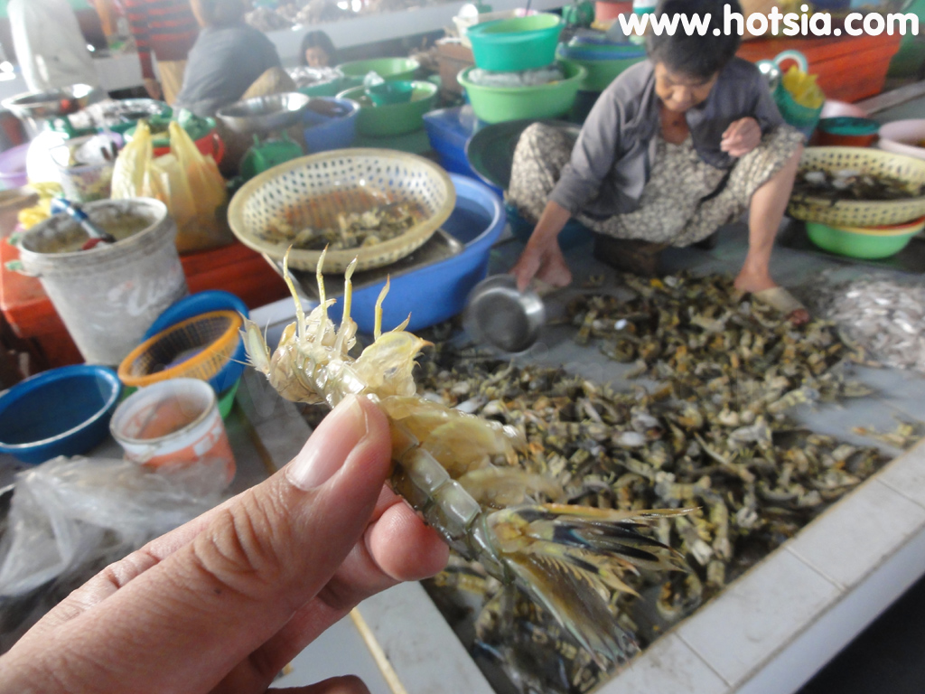 เมืองห่าเทียน ตลาดปลาเมืองห่าเทียน เวียดนาม