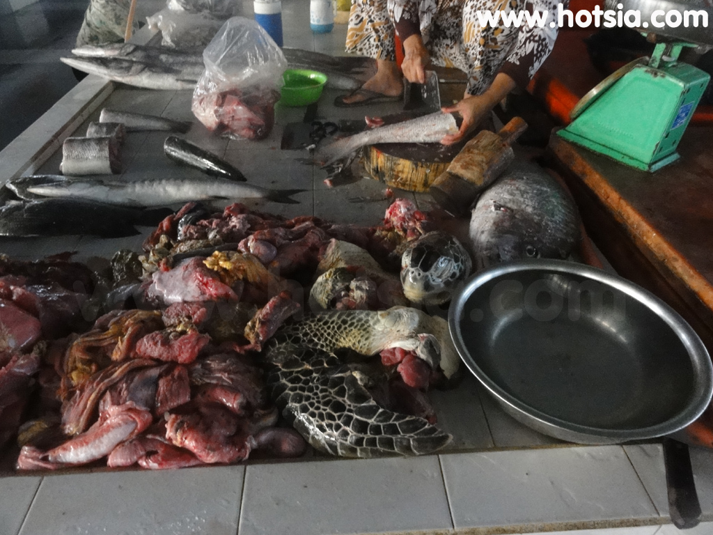 เมืองห่าเทียน ตลาดปลาเมืองห่าเทียน เวียดนาม