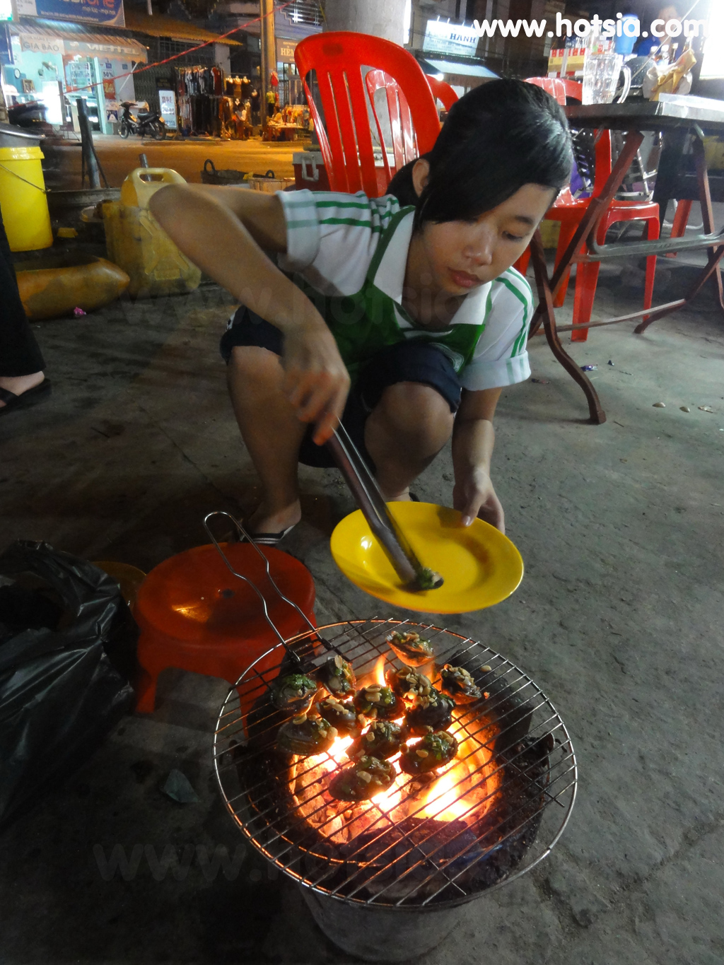 เมืองห่าเทียน อาหารทะเลเมืองห่าเทียน เวียดนาม