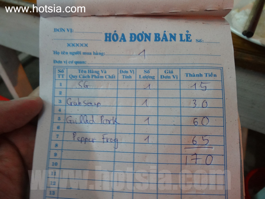 เที่ยวเวียดนามด้วยตัวเอง จังหวัดแทงหวา อาหารการกินในญาจาง (Nha Trang food)