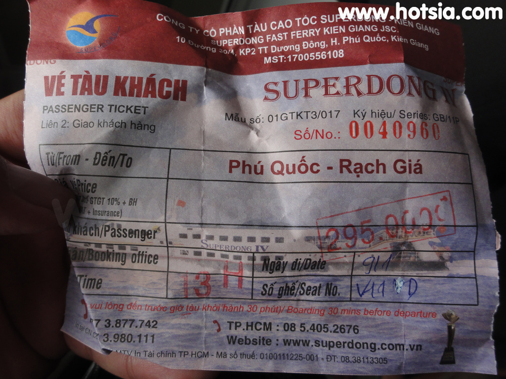 เมืองลักย้า จังหวัดเกียนซาง ประเทศเวียดนาม (Rach gia , Kien Giang province, Vietnam)
