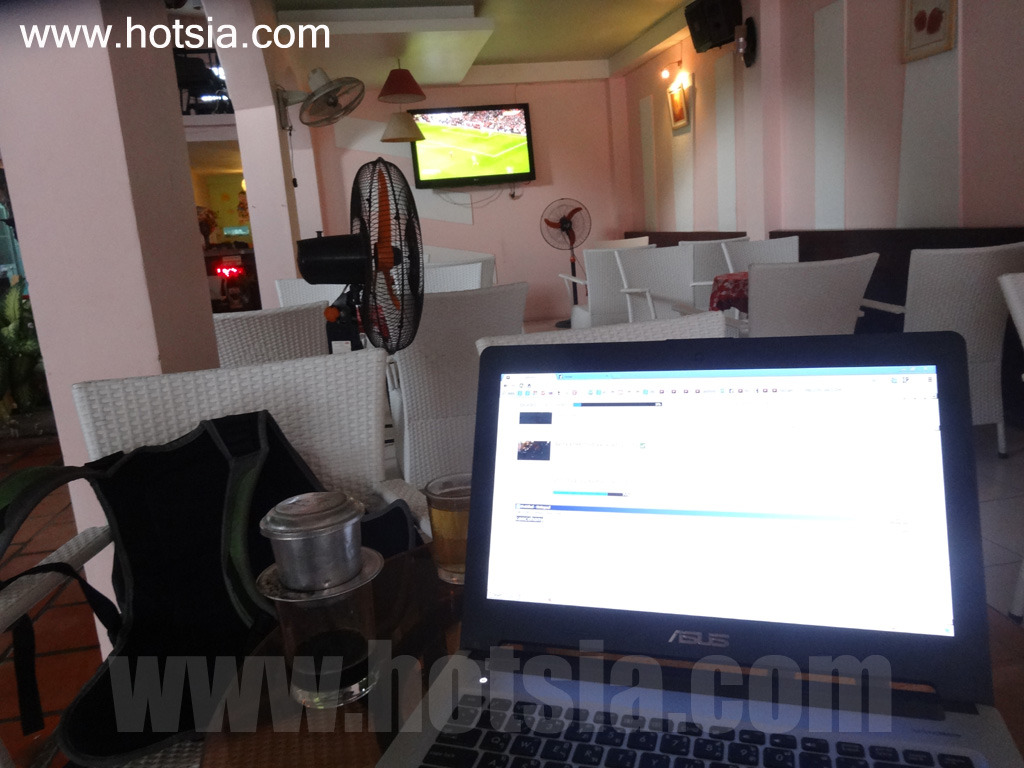 จังหวัดนิงถ่วน ร้านกาแฟในฟานราง