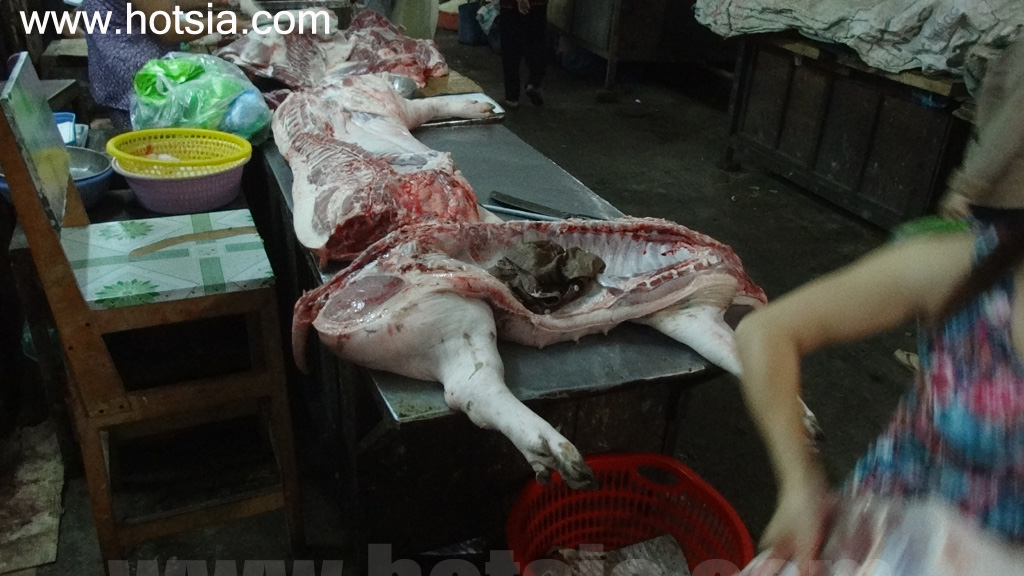 จังหวัดนิงถ่วน ตลาดเช้าฟานราง เวียดนาม