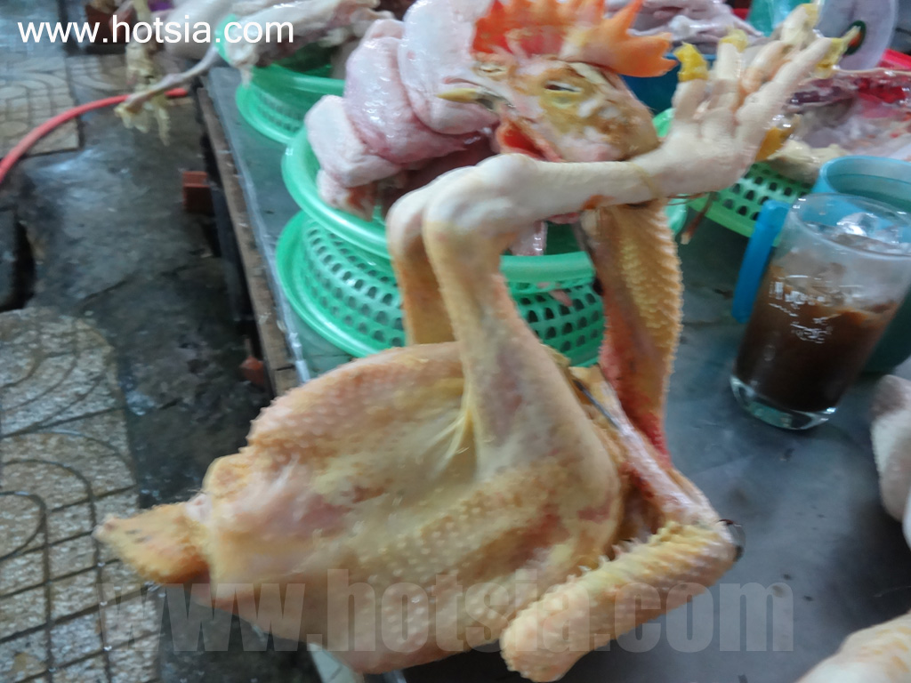 จังหวัดนิงถ่วน ตลาดเช้าฟานราง เวียดนาม