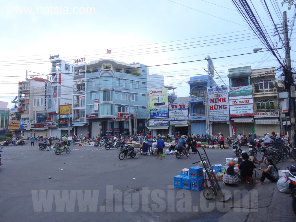 จังหวัดฟานเถียต ตลาดเช้าในฟานเถียต
