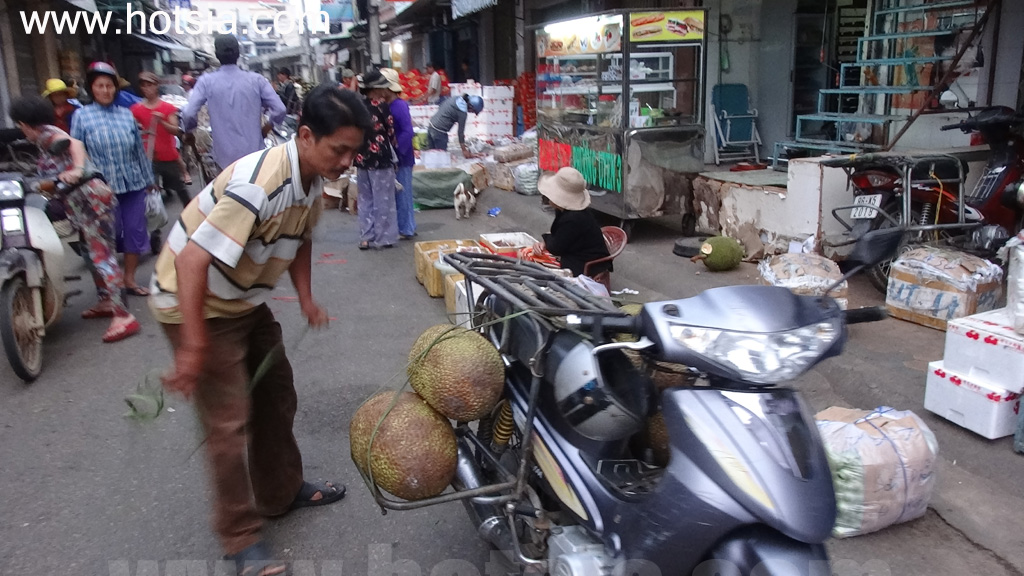 จังหวัดฟานเถียต ตลาดเช้าในฟานเถียต