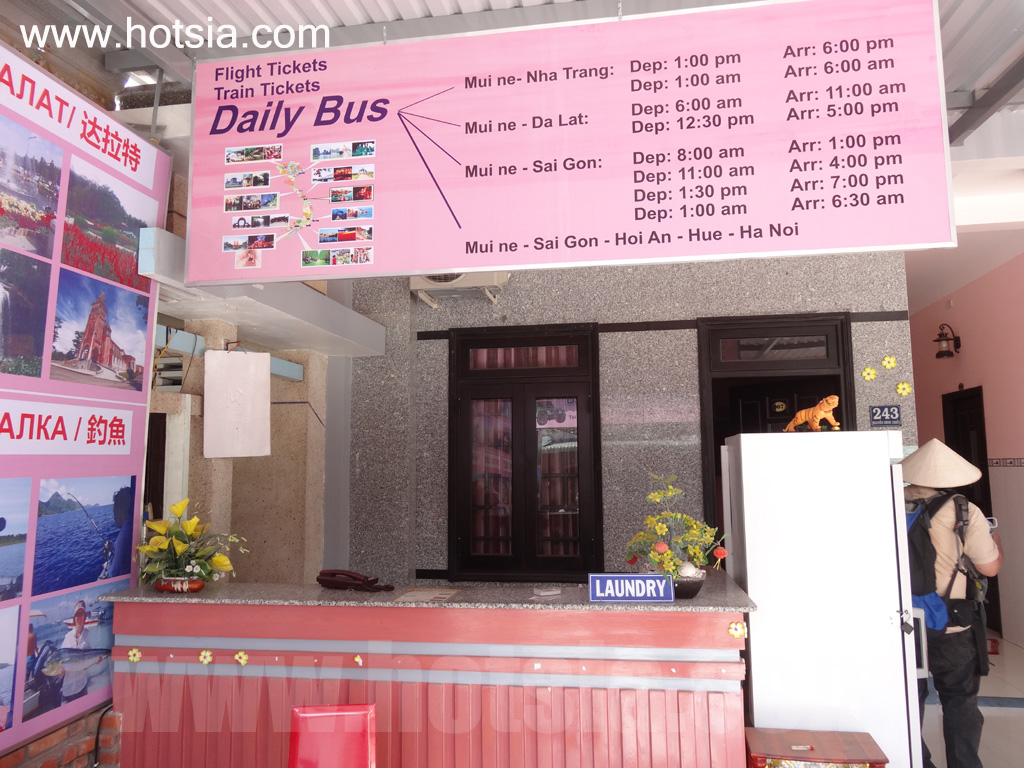 จังหวัดฟานเถียต แนะนำโรงแรมในมุยเน่