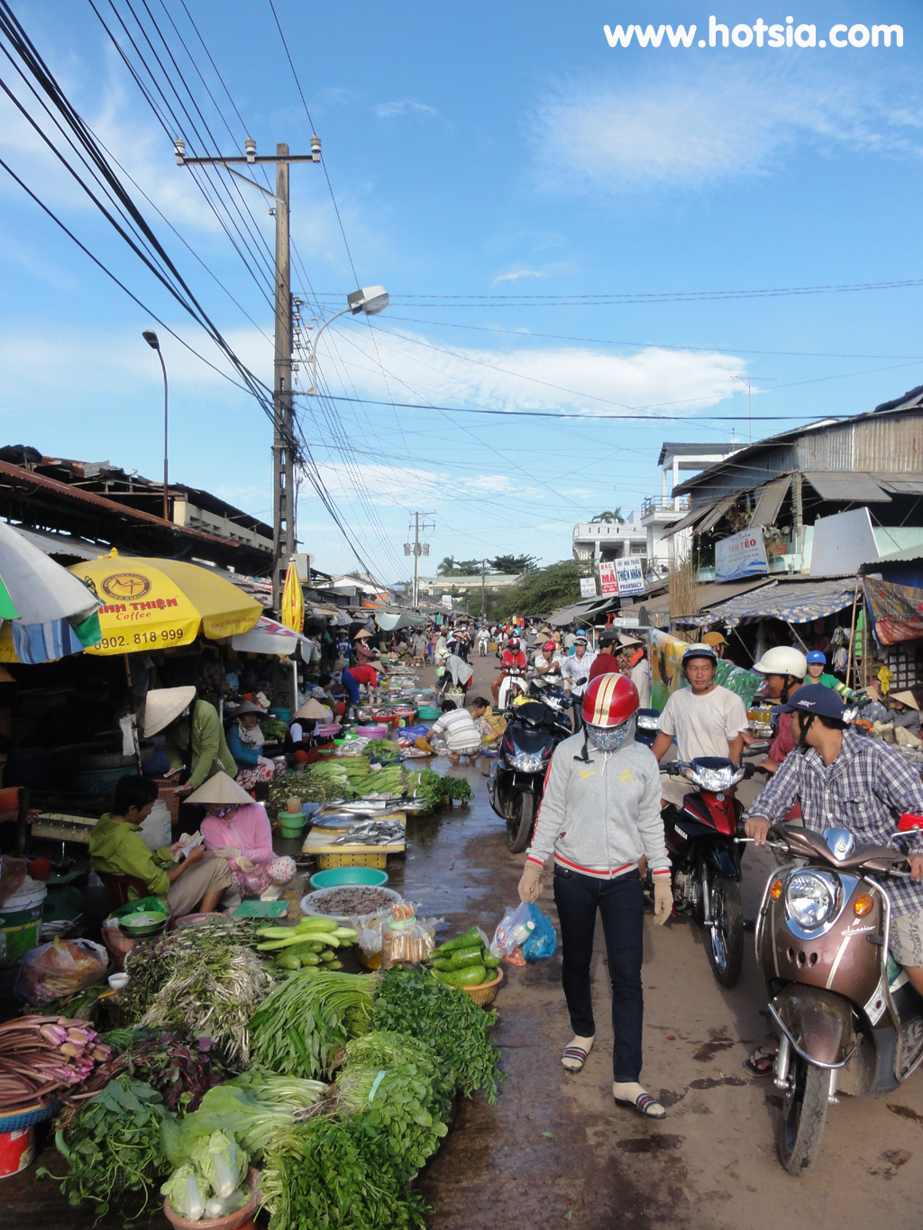 เกาะฟู้ก๊วก ตลาดเช้าเกาะฟู้ก๊วก